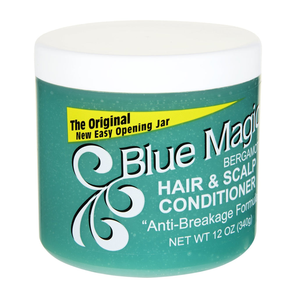 Blue Magic Bergamot Hair & Scalp, 12 Oz (Pack of 3) – Balanced Conditioning