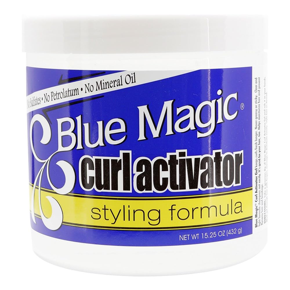 Blue Magic Curl Activator – 3 Jars Pack for Defined Curls