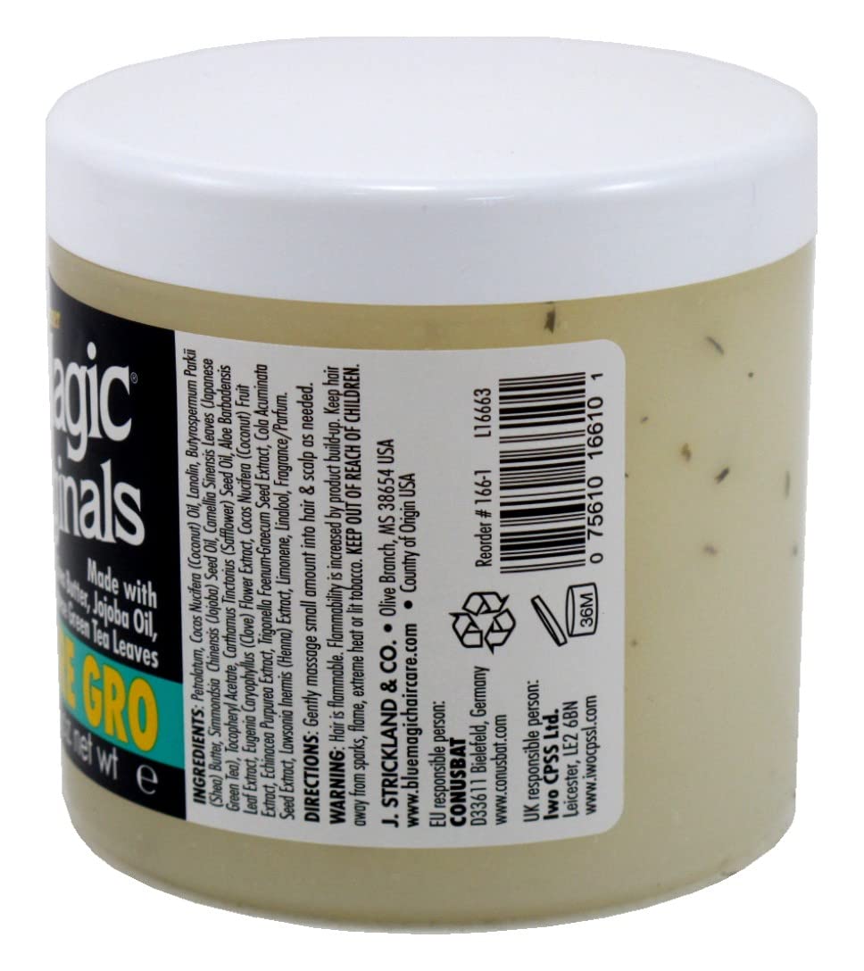 Blue Magic Originals Super Sure Gro – 12 oz (Pack of 2) for Stronger, Longer Hair