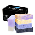 Bluebyrd Soap Co. Lavender Bliss 5 Pack – Handmade Vegan Soap Bars | Cold-Process, Hydrating
