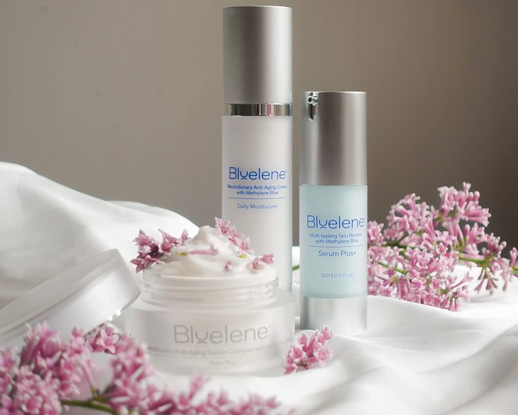 Bluelene Anti Aging Daily Moisturizer – Gentle Methylene Blue Face Cream for Sensitive Skin (50ml)