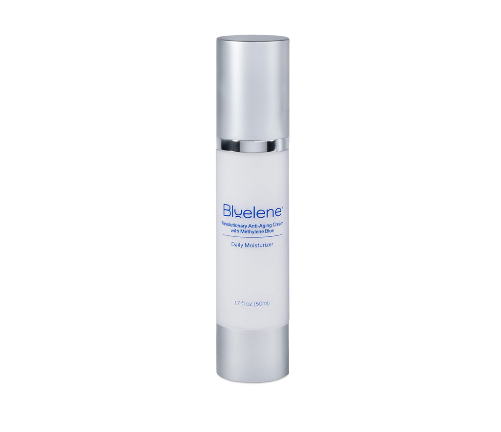 Bluelene Anti Aging Daily Moisturizer – Gentle Methylene Blue Face Cream for Sensitive Skin (50ml)