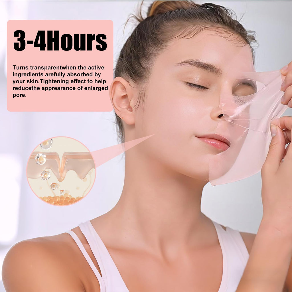 BNIFI Collagen Face Mask | Hydrating Overnight Hydrogel for Delicate Skin