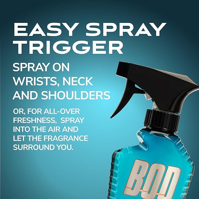 Bod Man Fresh Blue Musk Body Spray 8 oz | Parfums de Coeur