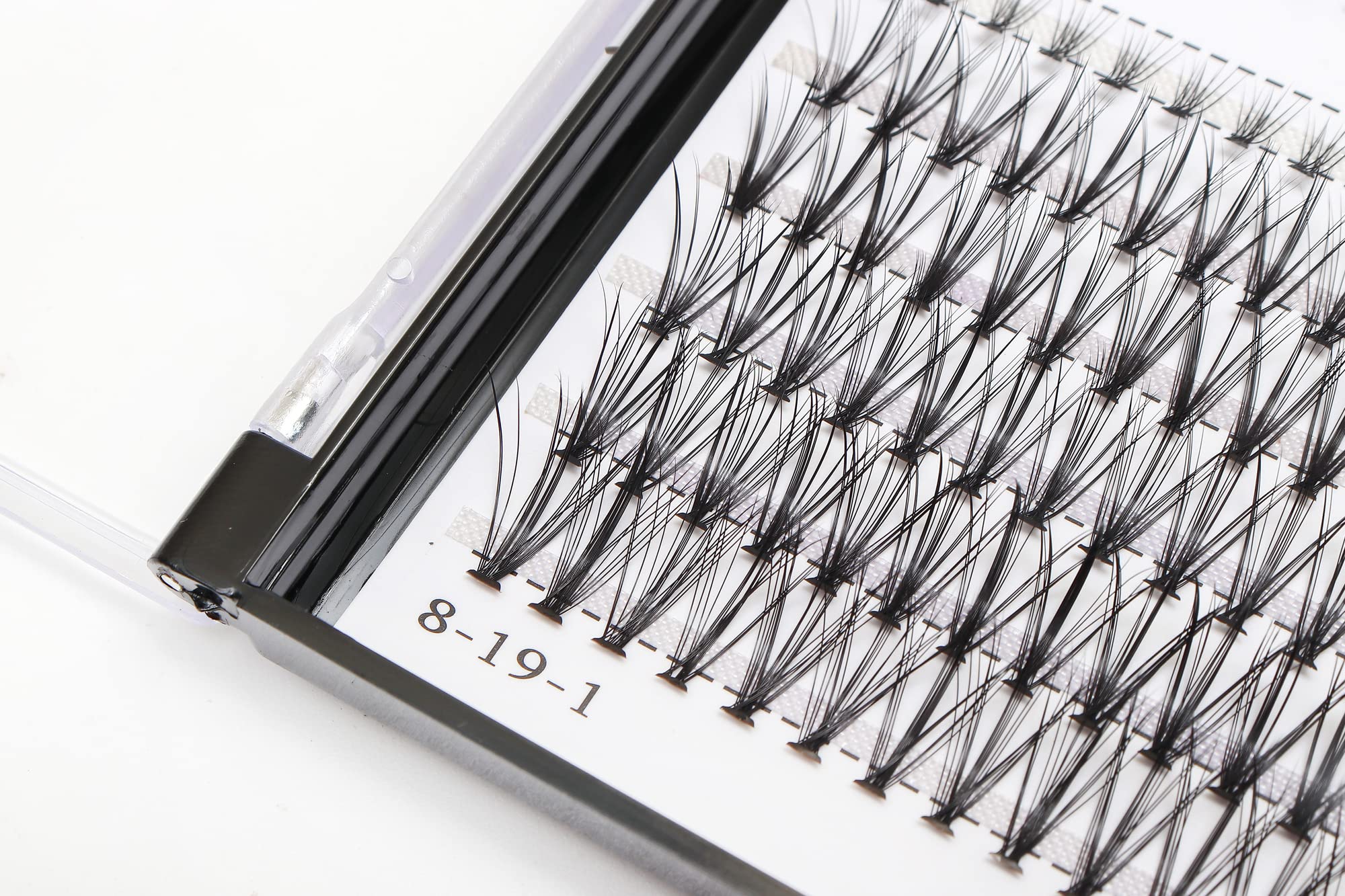 Bodermincer 240pcs Lash Extensions – C Curl, 10D/20D Mixed Clusters (8–16mm) for Professionals