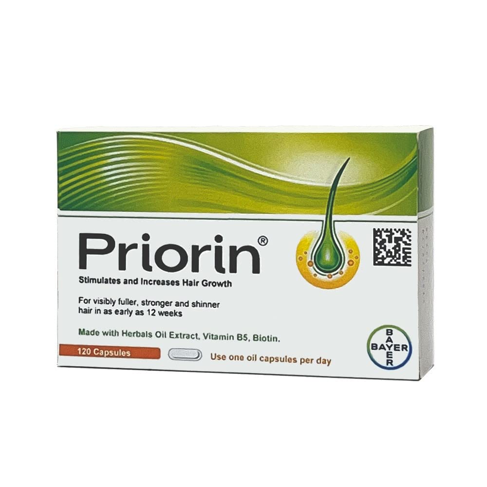 bodi PRIORIN Hair Growth Formula 120 Capsules — Strengthen & Nourish Hair