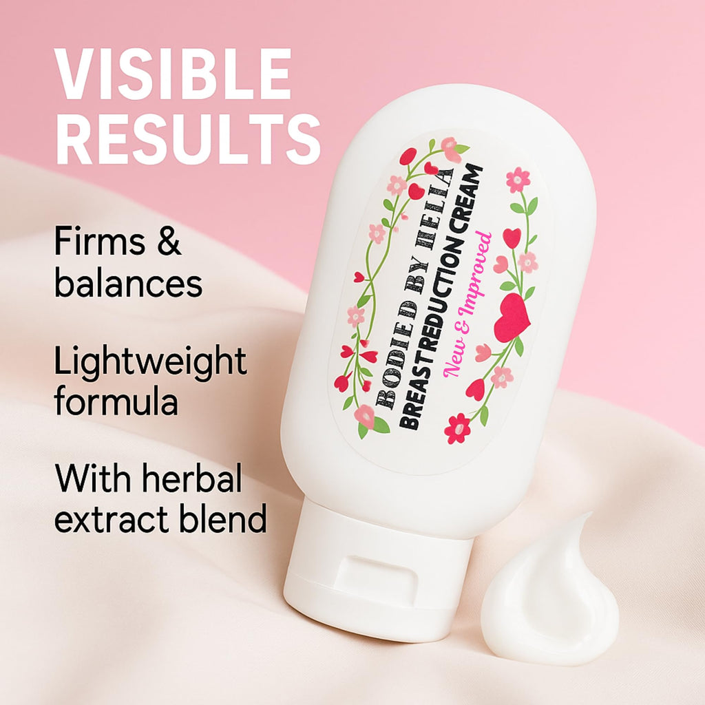 Bodied by Bella Breast Reduction Cream for Women – Firming, Lifting & Comfort