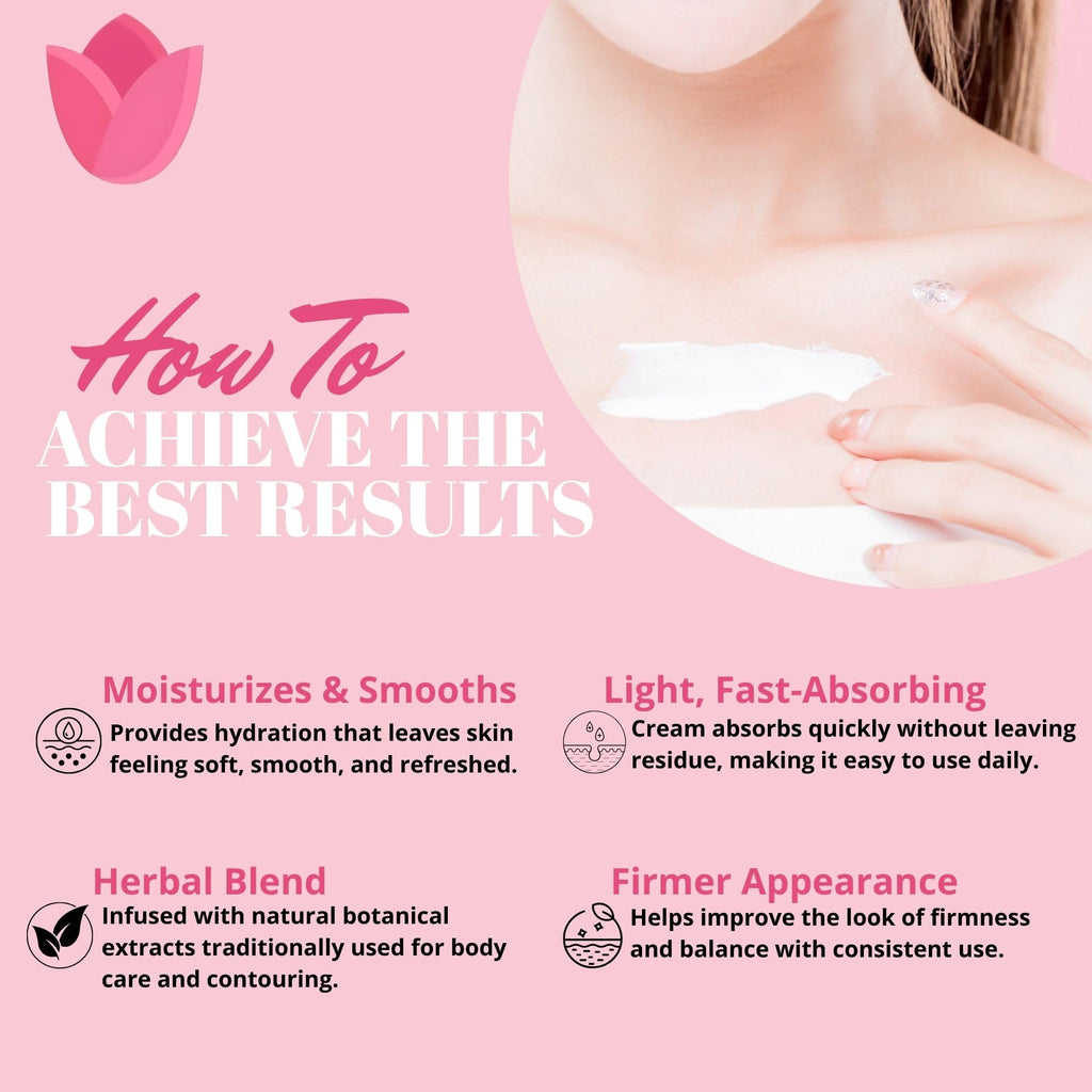 Bodied by Bella Breast Reduction Cream for Women – Firming, Lifting & Comfort