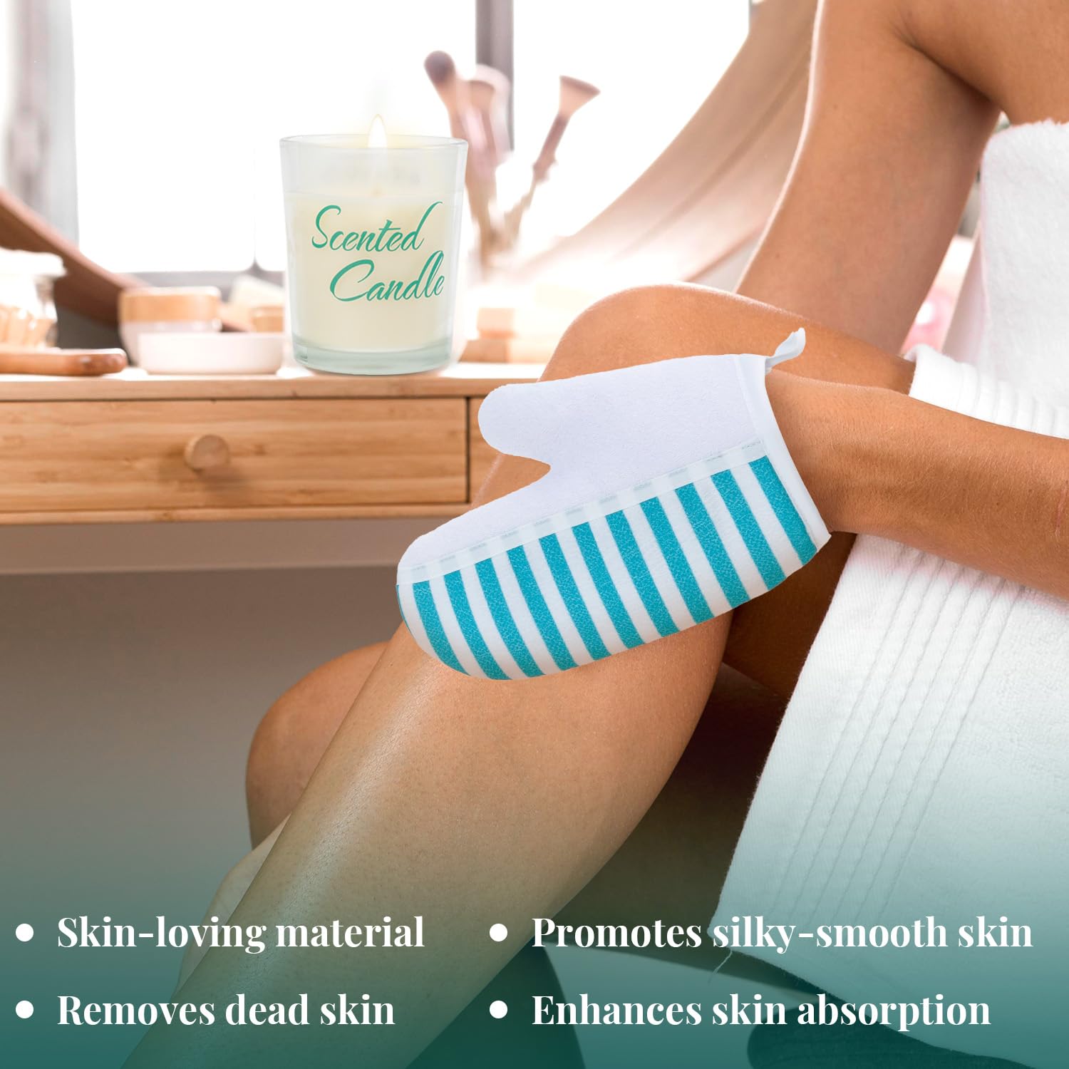 BODY & EARTH Bath Sets for Women – 8-Piece Gift Box with Verbena Spa Essentials & Stainless Steel Tumbler