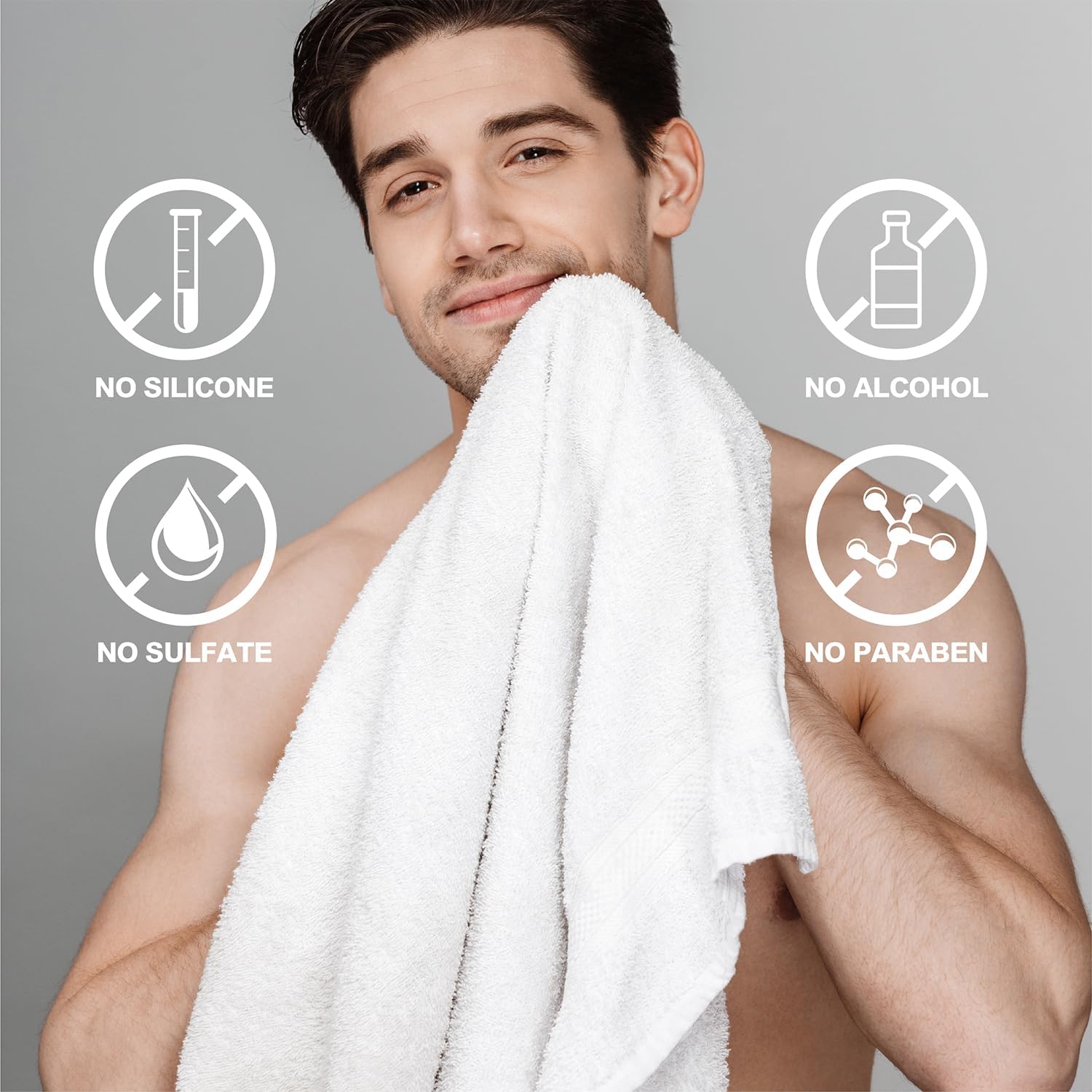Body & Earth Gift Baskets for Men – Citrus Bath & Body Set with Lotion, Face Wash & Shower Gel