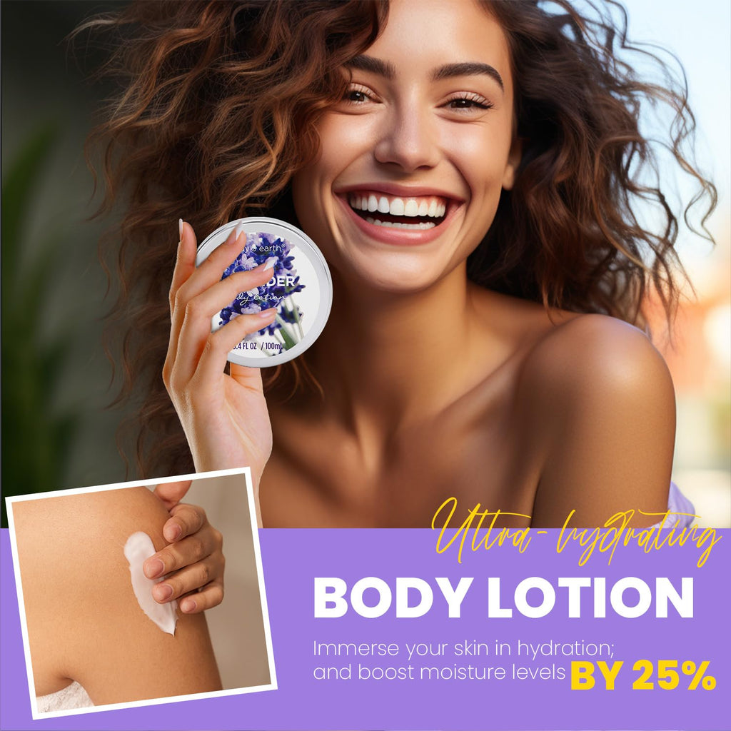 Body & Earth Lavender Gift Set for Women – Spa Bath Gift Basket