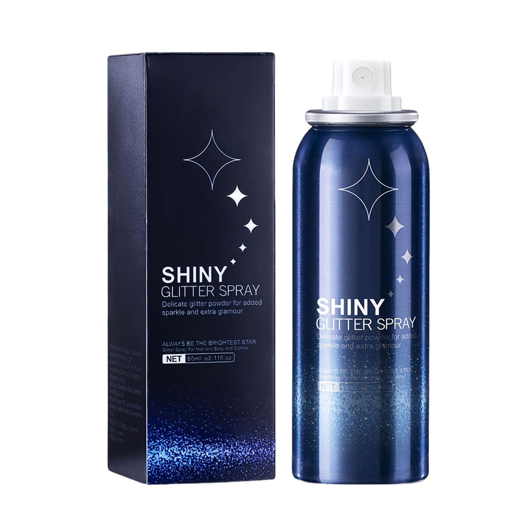Body Glitter Spray – Long-Lasting Hair, Body & Clothes Shine for Festivals