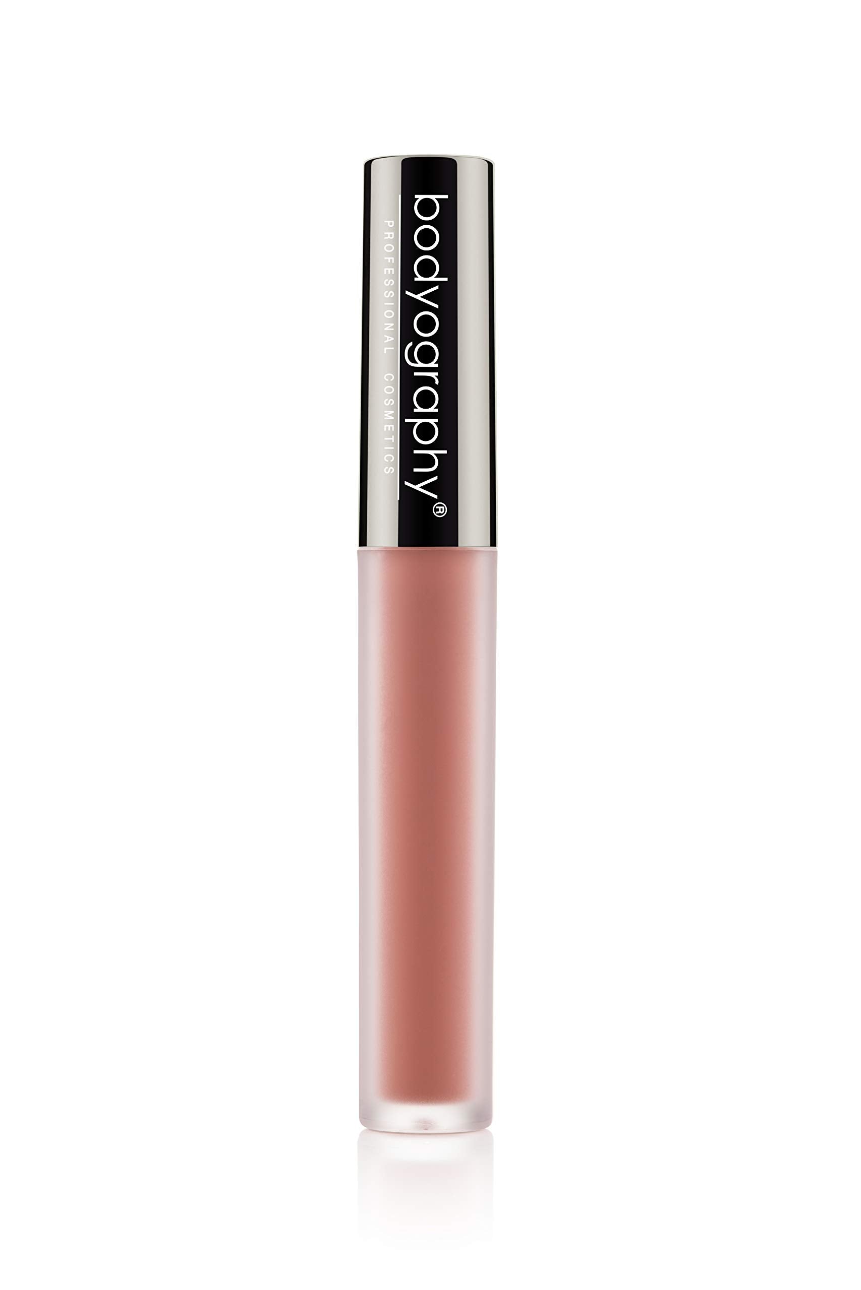 Bodyography Lip Lava Matte Liquid Lipstick Exposed – Light Coral Nude Matte