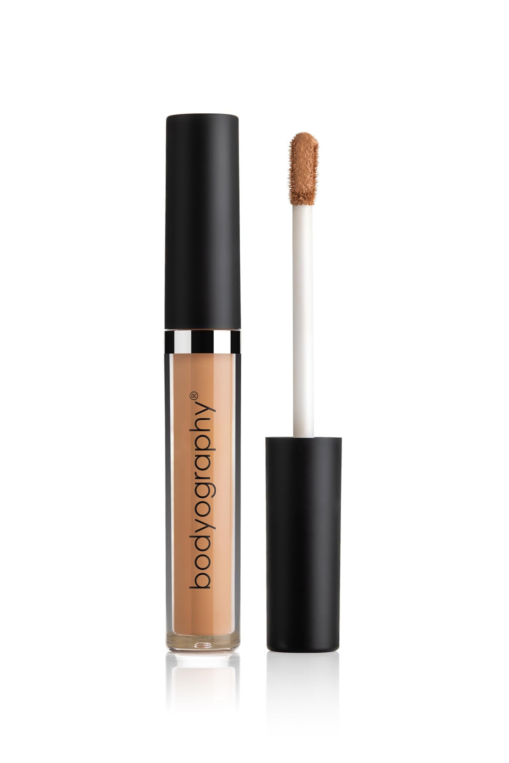 Bodyography Skin Slip Full-Coverage Concealer — Satin Finish, 35% Pigment, Hydration