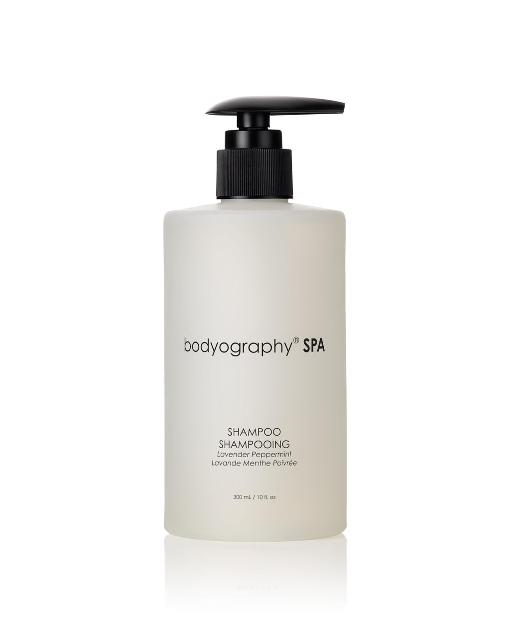 Bodyography Spa Shampoo Lavender Peppermint – 10 oz | Hydration & Frizz Control (Vegan)