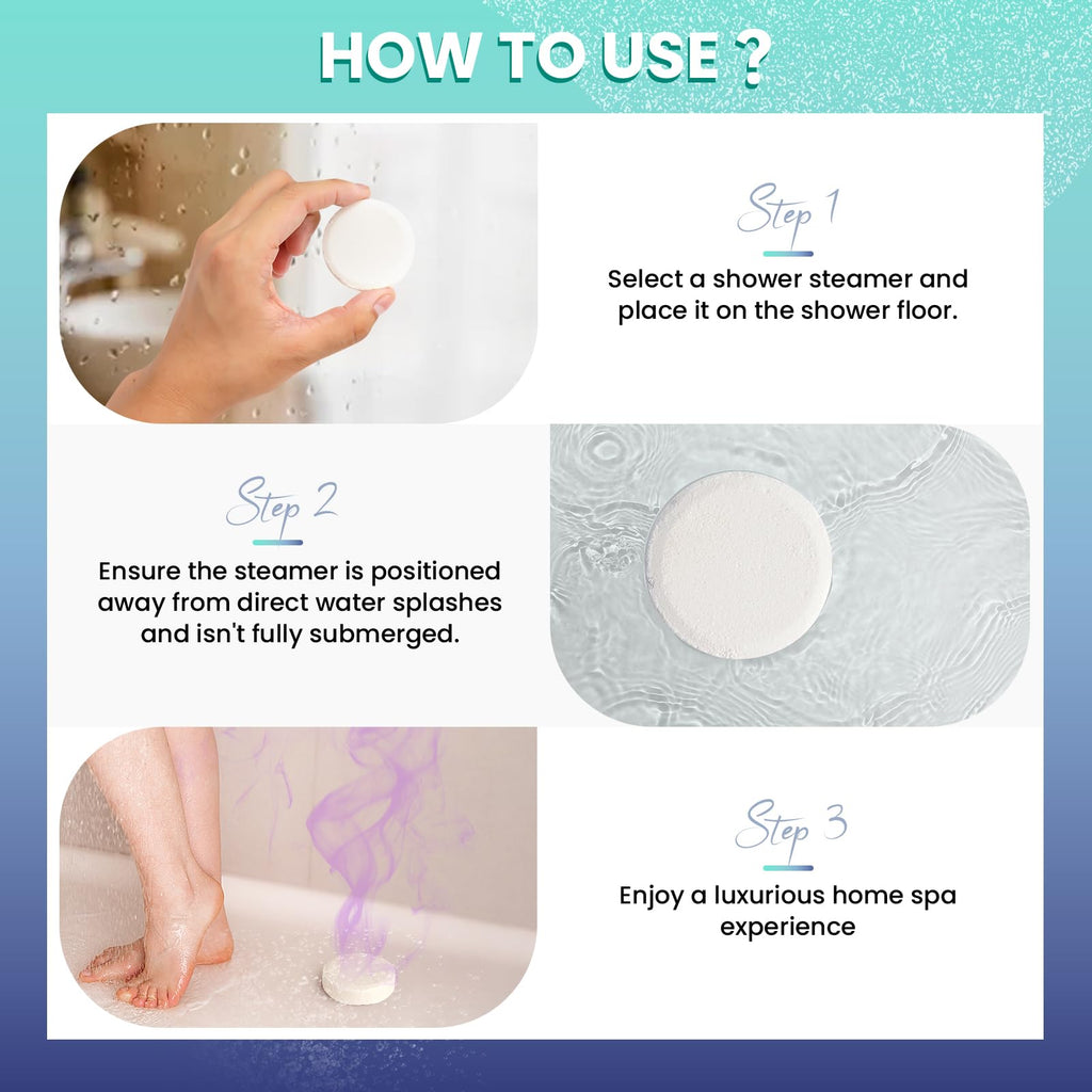 BodyRefresh Shower Steamers 8-Pack | Aromatherapy for Relaxation & Self-Care