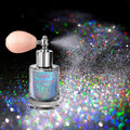 Boko Body Glitter Spray – Holographic Silver Sparkle for Face, Hair, and Clothes