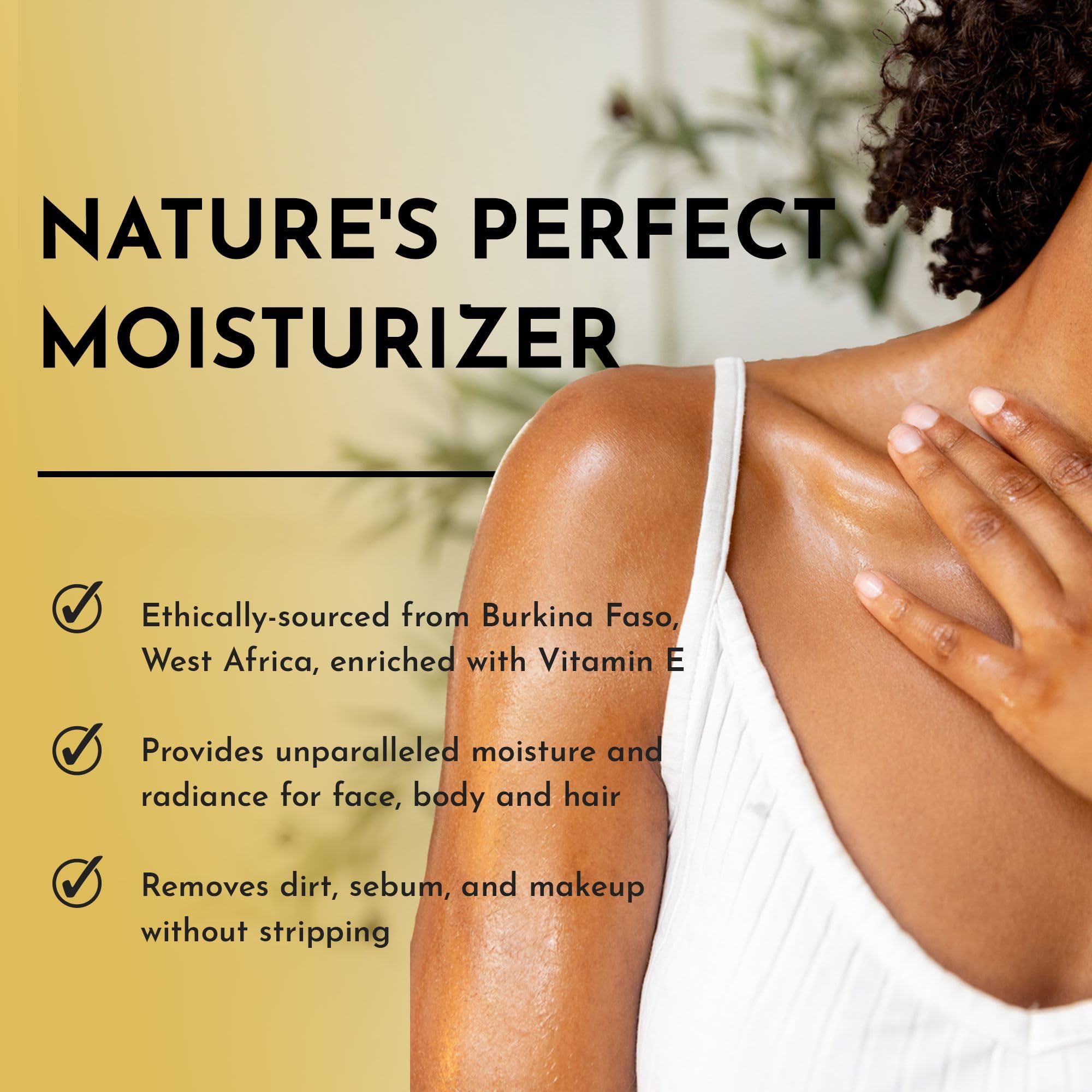 BOLDEN Sweet Vanilla Shea Body Oil with Vitamin E | Lightweight Natural Moisture for Skin & Hair | 3.4 Fl Oz