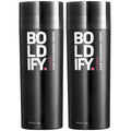 Boldify Hair Fibers (2 x 56g) – Instantly Fuller Hair in 14 Shades for Women & Men – Dark Brown