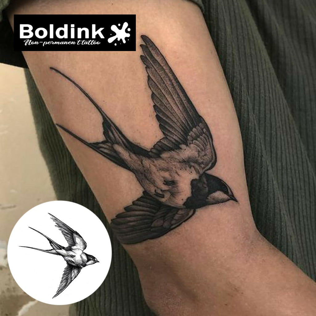 Boldink Semi-Permanent Tattoos – Realistic, Waterproof Temporary Tattoos (7-15 Days) with Gift-Ready Packaging