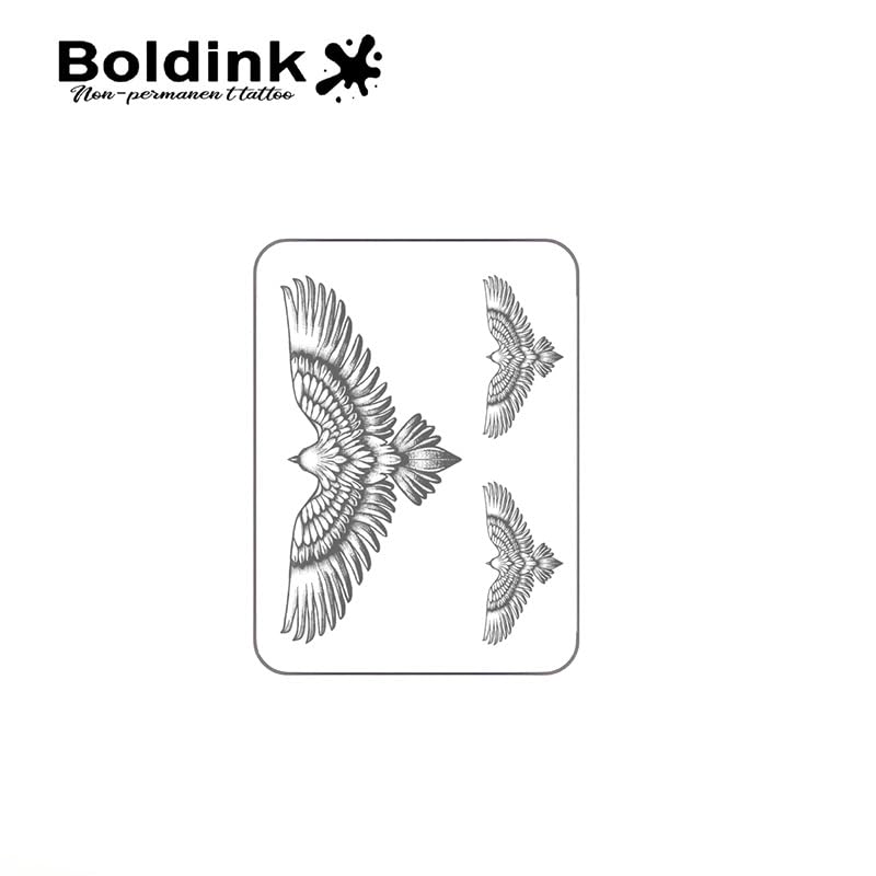 Boldink Semi-Permanent Tattoos – Realistic, Waterproof, 7–14 Day Wear