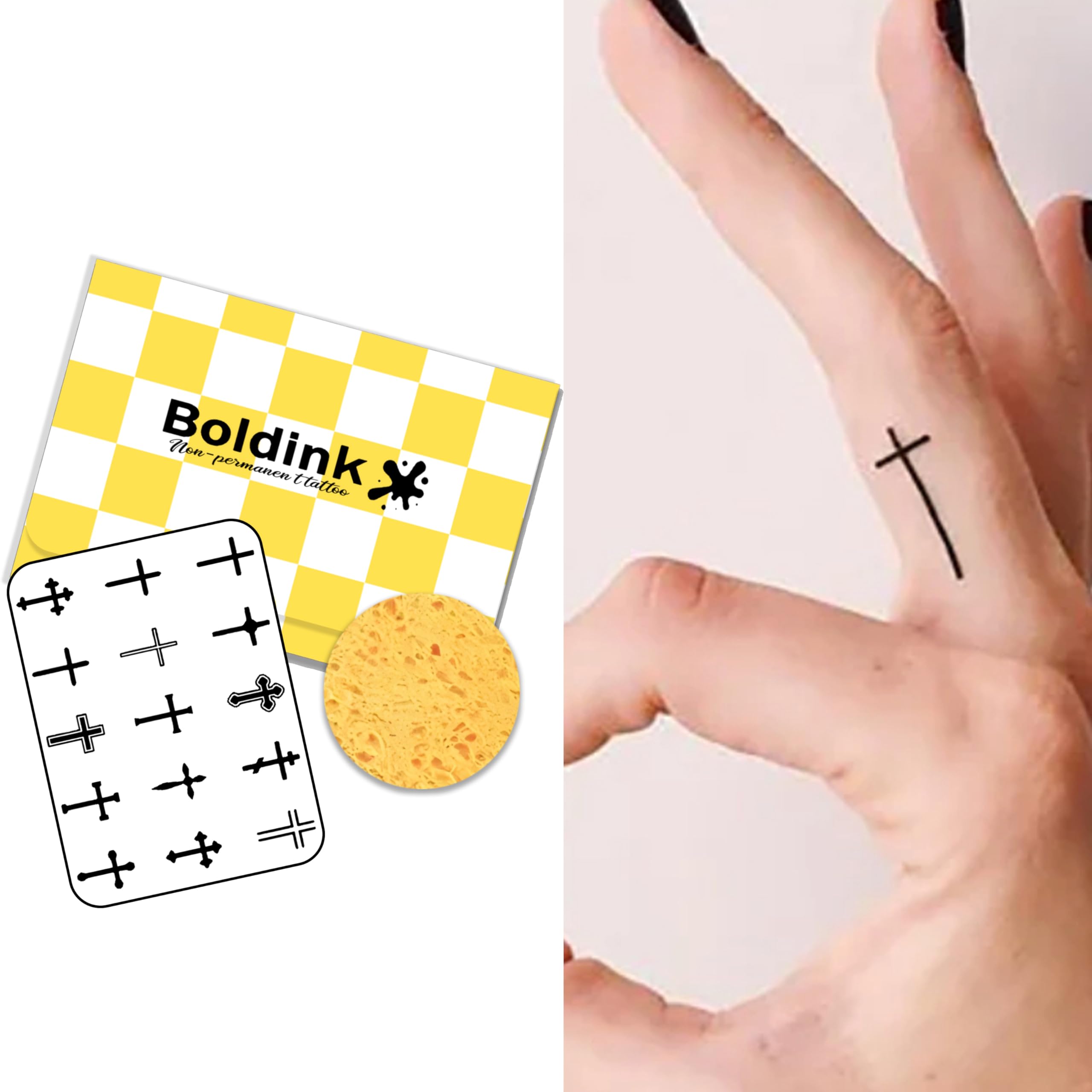 Boldink Semi-Permanent Tattoos — Realistic Waterproof Temporary Tattoos (7-15 Days) | Gift-Ready Packaging