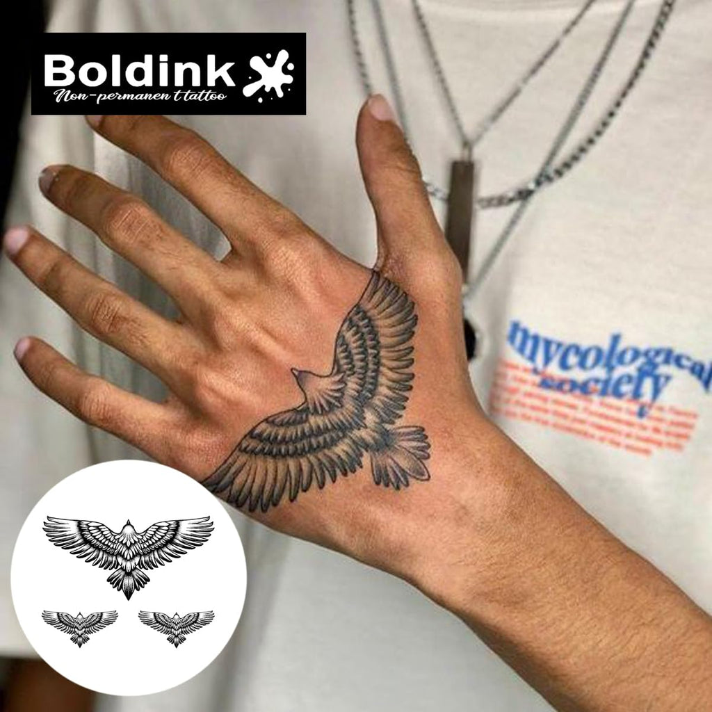 Boldink Semi-Permanent Tattoos – Realistic, Waterproof, 7–14 Day Wear