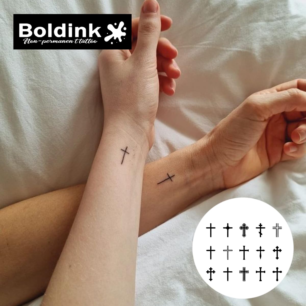 Boldink Semi-Permanent Tattoos — Realistic Waterproof Temporary Tattoos (7-15 Days) | Gift-Ready Packaging