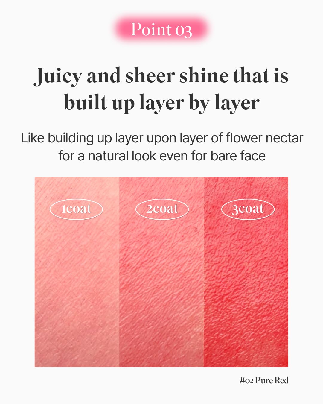 BOM COSMETICS Dewy Lip Balm #6 Pure Rose – Sheer Glow Lip Care with Vitamin E & Shea Butter