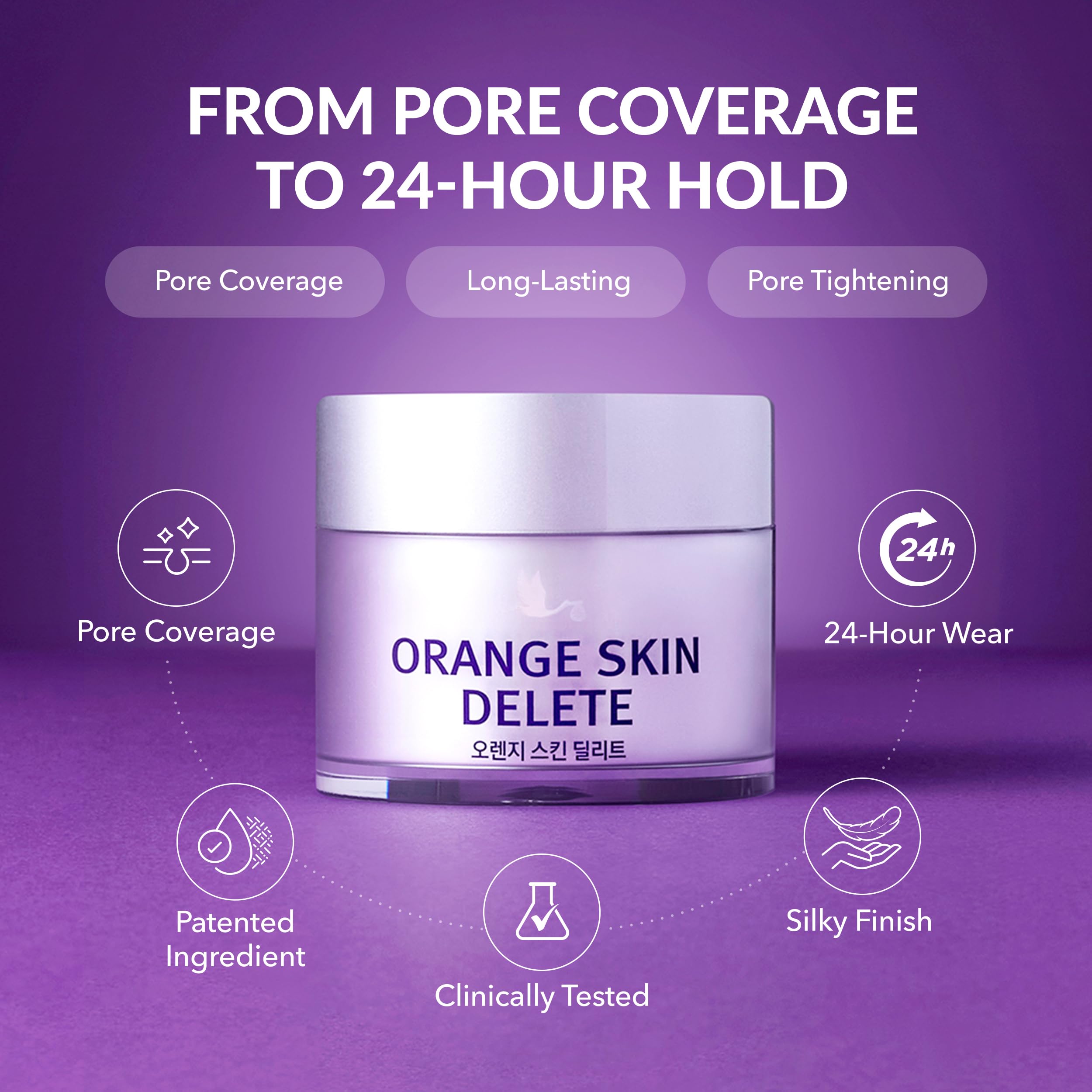 bonamedusa Orange Skin Delete Original Pore Primer | 30g - Pore Care & Soft Application