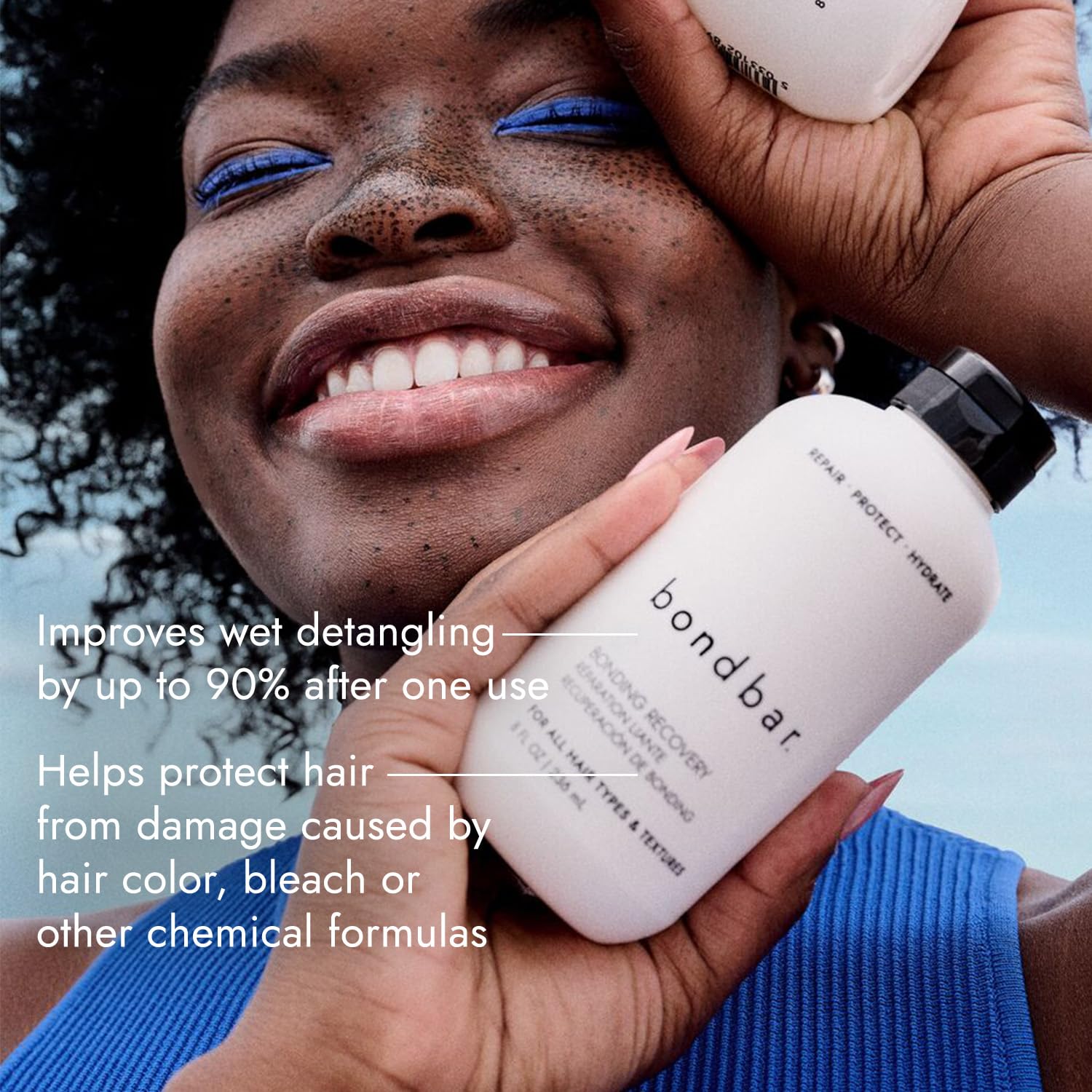 Bondbar Treatment for Damaged Hair — Repairs, Hydrates & Protects Color-Treated Hair | Vegan, Cruelty-Free, 8 oz