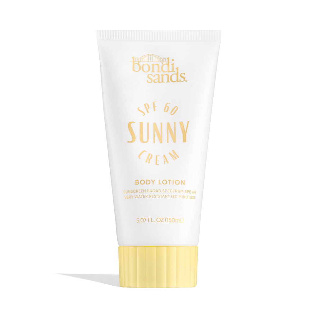Bondi Sands Sunny Cream SPF 60 Body Lotion – Hydrating Broad Spectrum Sunscreen