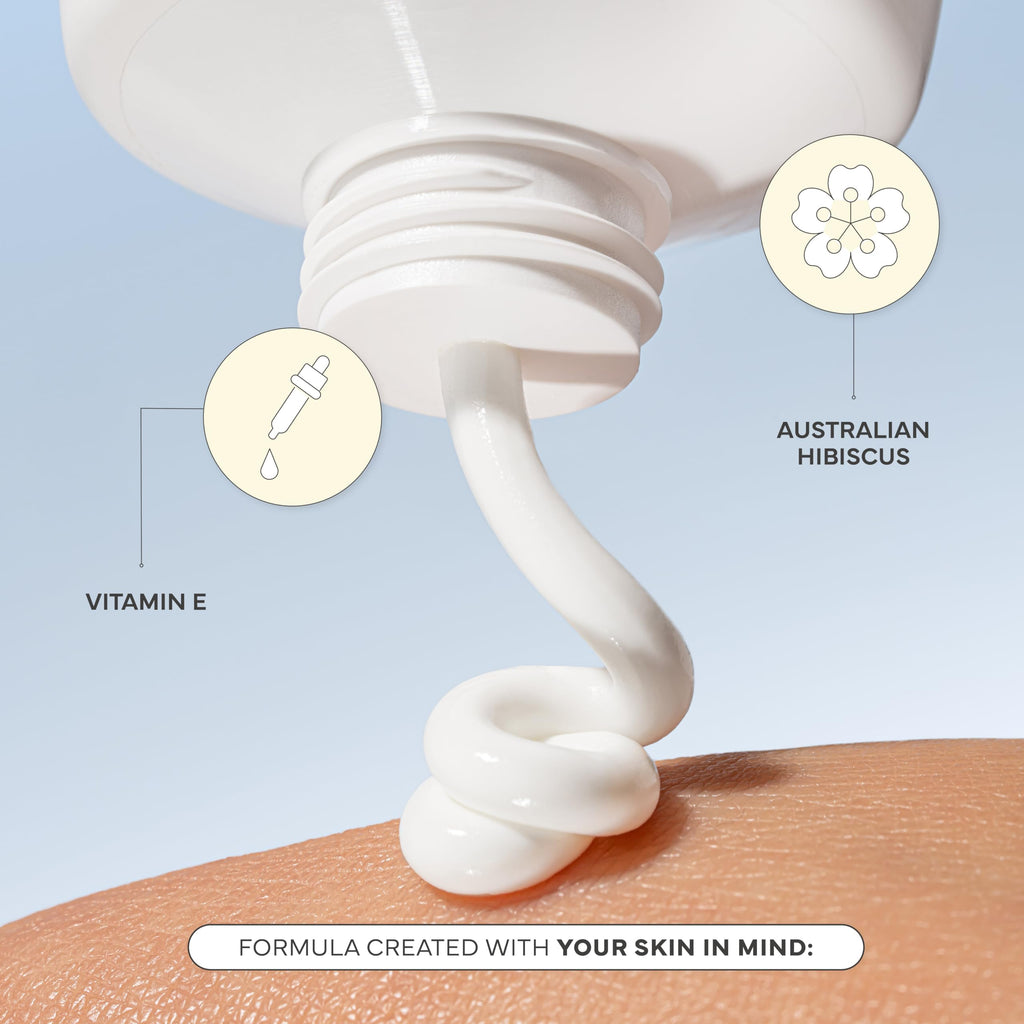 Bondi Sands Sunny Cream SPF 60 Face Lotion – Hydrating, Oil-Free Daily Sunscreen