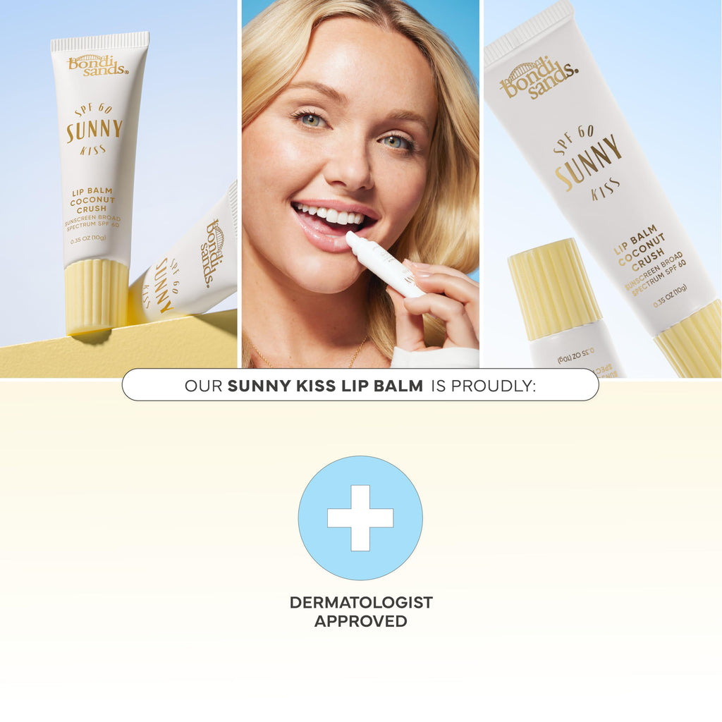 Bondi Sands Sunny Kiss SPF 60 Coconut Crush Lip Balm | Nourishing Lip Sunscreen