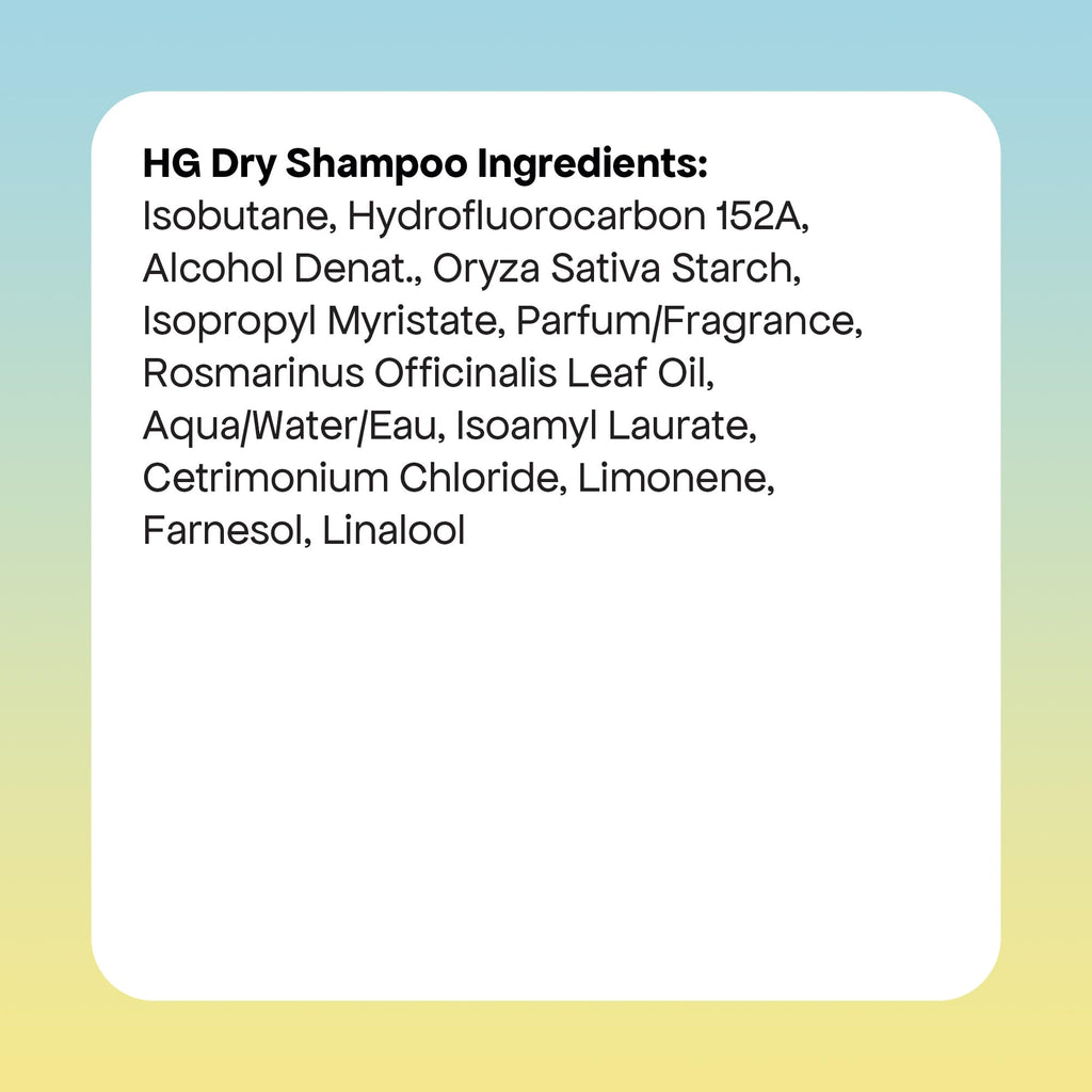 BONDIBOOST HG Dry Shampoo for Women & Men – Instant Cleanse, Volume Boost, Rosemary, 3.95 oz