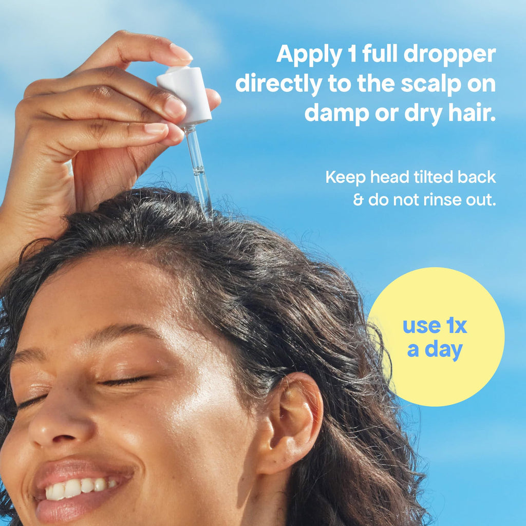BondiBoost HG Lock Drops Daily Hair Serum for Women – Non-Greasy, Color-Safe & Thicker-Looking Hair