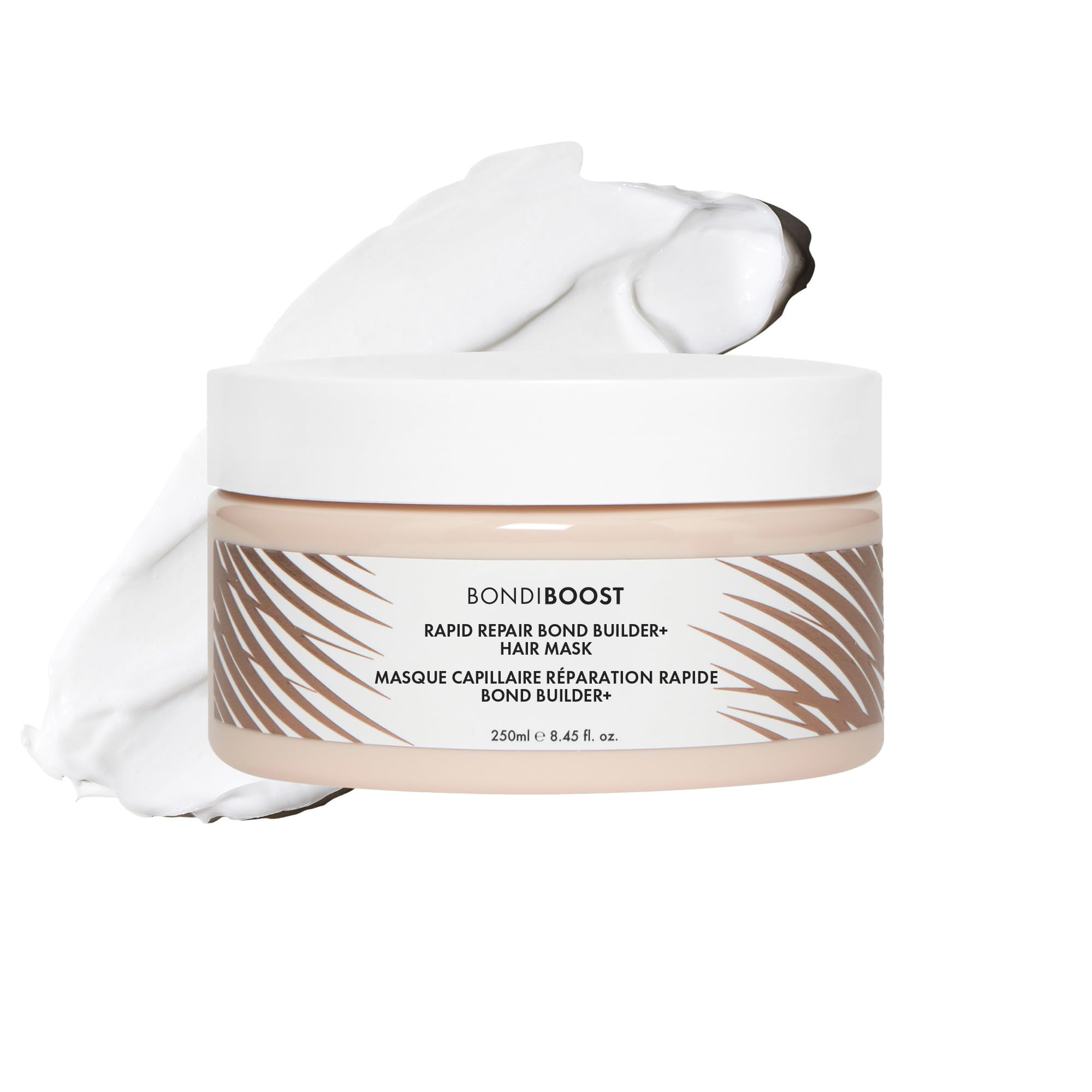 BONDIBOOST Rapid Repair Bond Builder + Hair Mask for Damaged Hair – Deep Conditioning, Strength & Shine (8.45 fl oz)