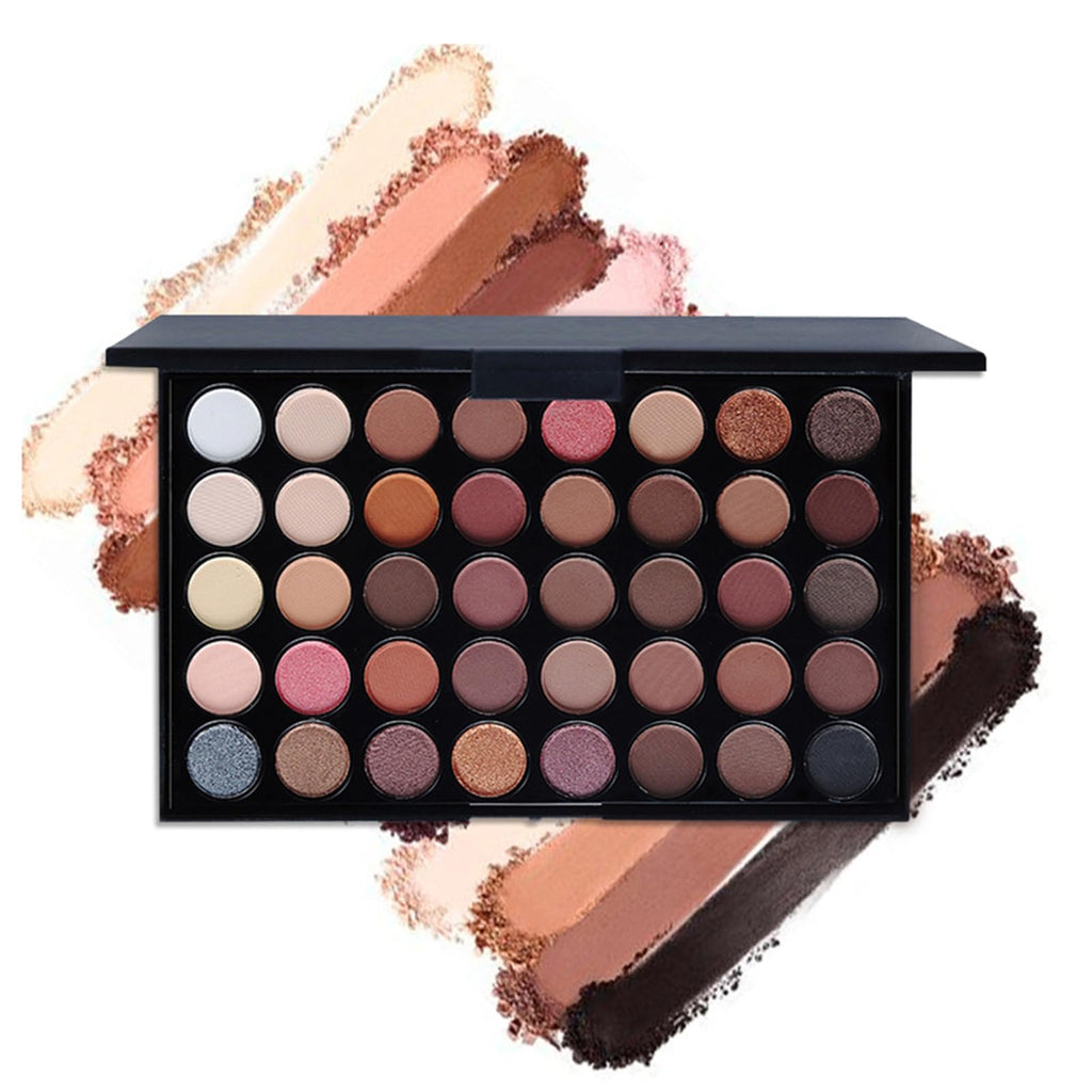 BONNIE CHOICE Eye Makeup Kit for Women – Beginner-Friendly Set with Eyebrow Pencil, Eyeliner, Mascara & 40-Color Eyeshadow Palette