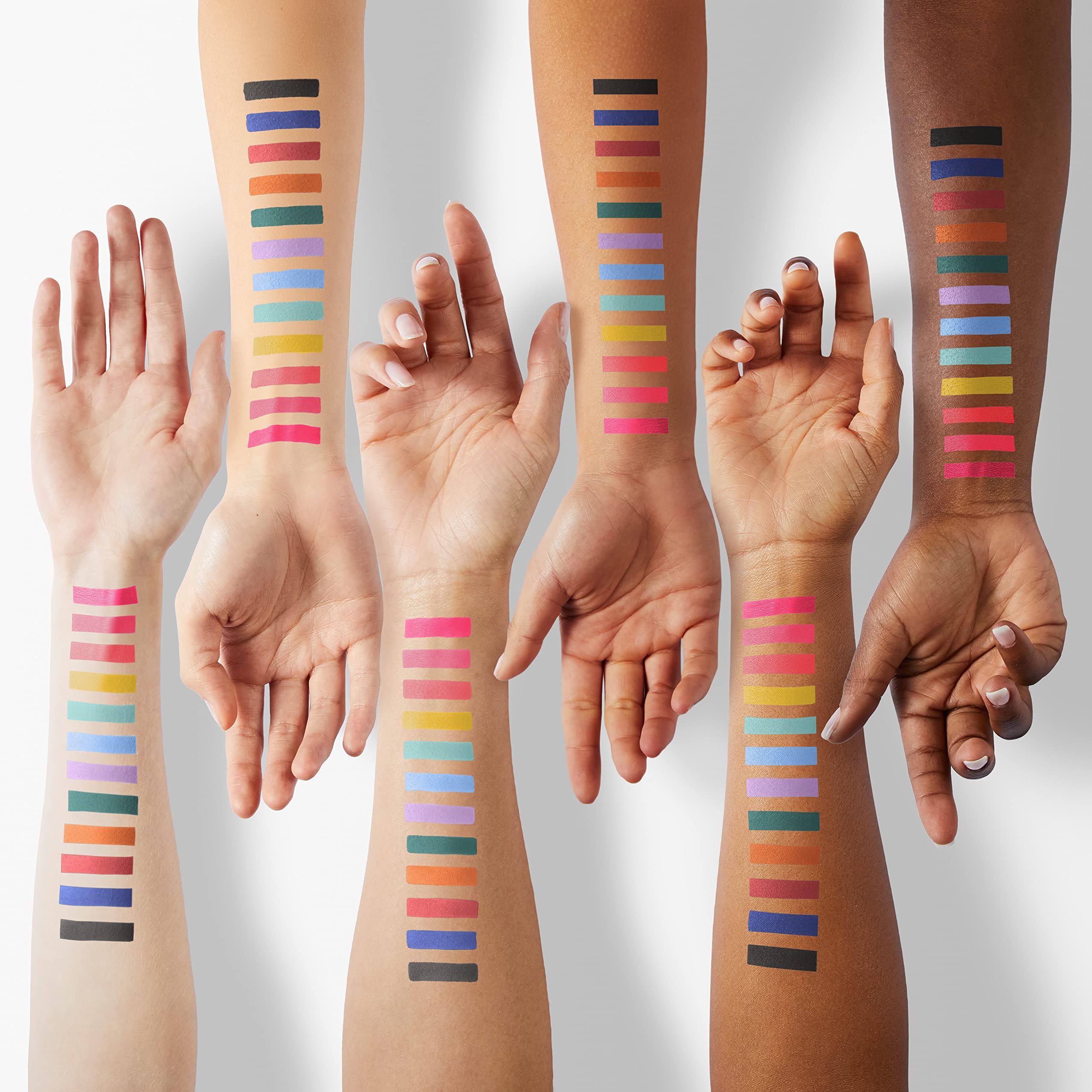 BONNIE CHOICE 20 Colors Eyeliner Pencil Set – Waterproof & Retractable