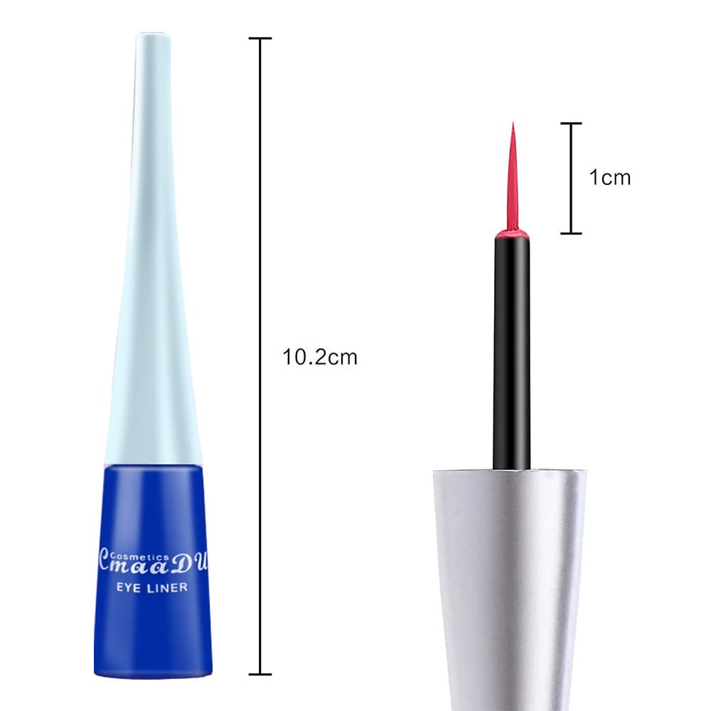 BONNIE CHOICE 14 Colors Liquid Eyeliner – Waterproof Matte Fluorescent Eyeliners for Eyes, Face & Body (Cosplay & Gifts)