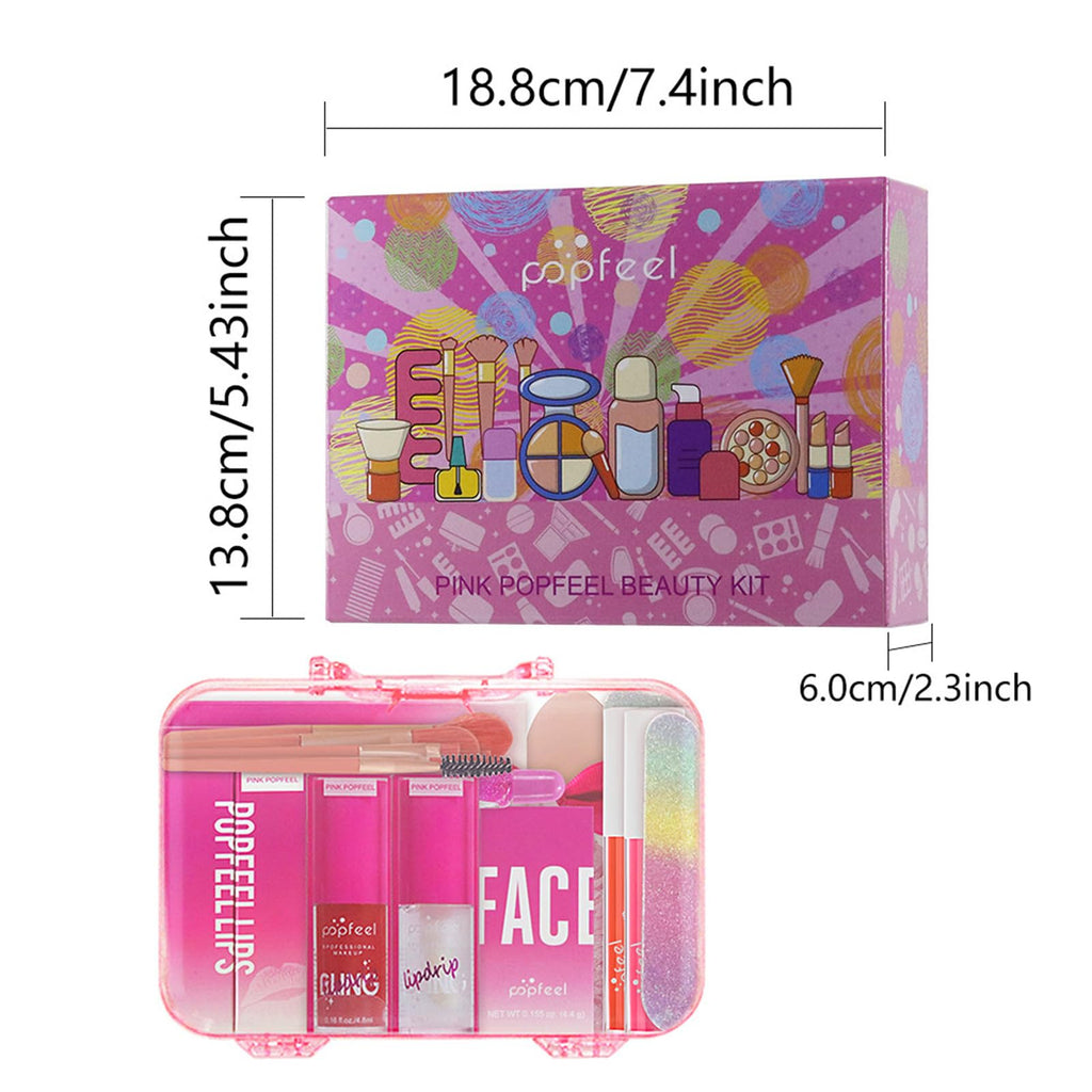 BONNIE CHOICE Hot Pink All-In-One Makeup Kit – Complete Gift Set for Women