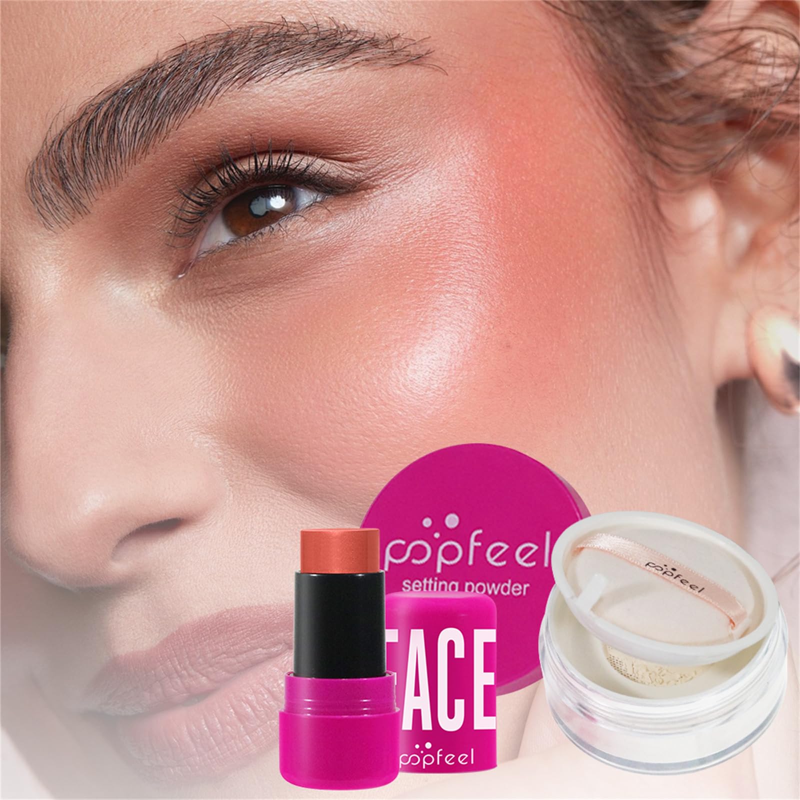 BONNIE CHOICE Hot Pink All-in-One Makeup Kit – Complete Gift Set for Women