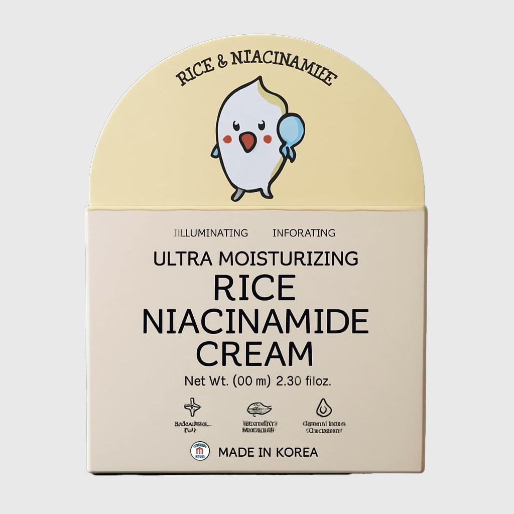 BONNYHILL Rice Niacinamide Face Cream – Brightening, Hydration & Pore Refinement