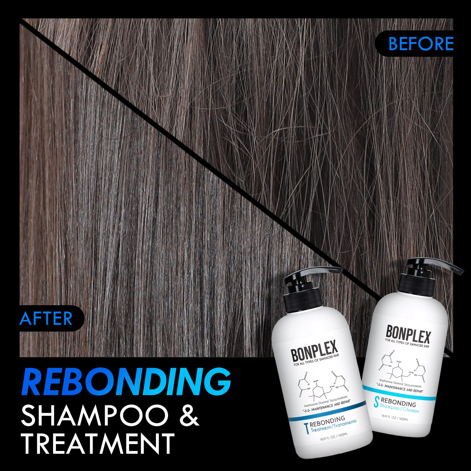 BONPLEX Perfect Bonding Concentrate – Bond Strengthening & Color Longevity Duo (10.1oz)