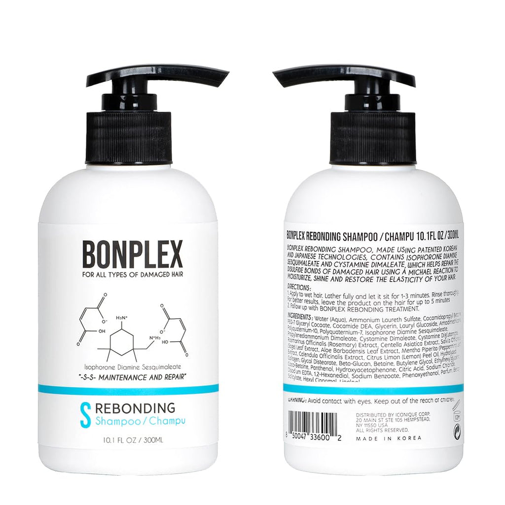 BONPLEX Perfect Bonding Concentrate – Bond Strengthening & Color Longevity Duo (10.1oz)