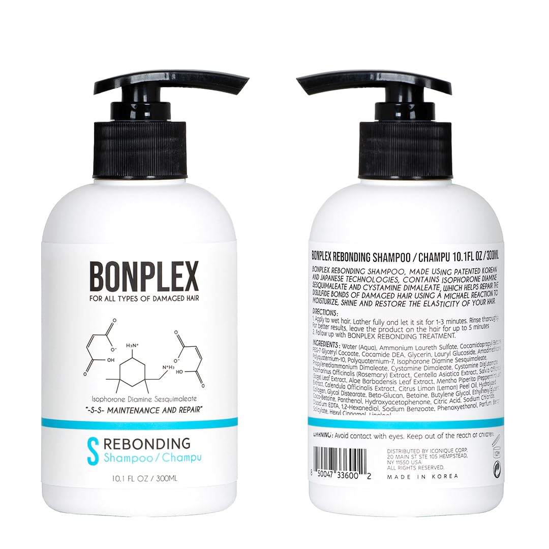 BONPLEX Perfect Bonding Concentrate – Bond Strengthening & Color Longevity Duo (10.1oz)
