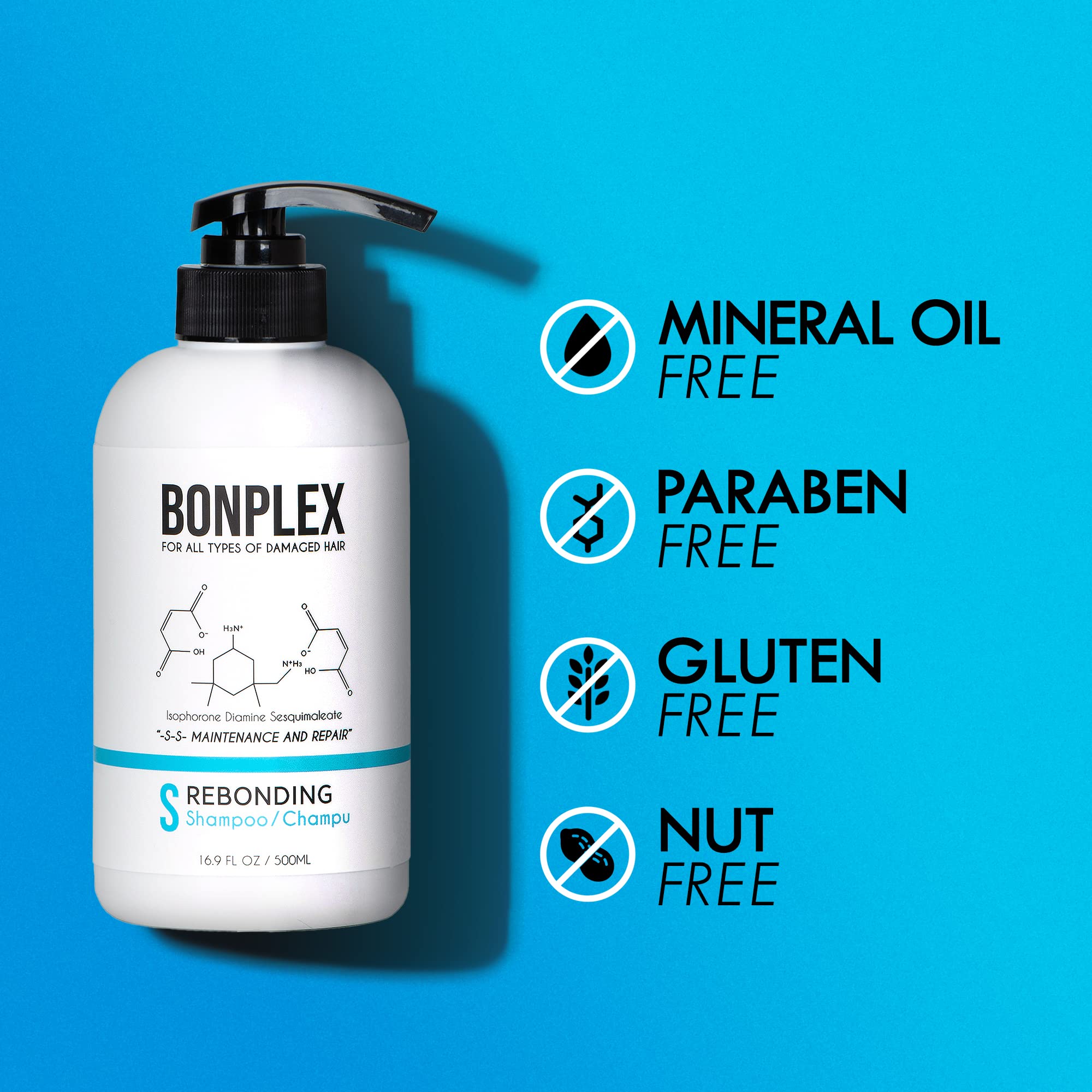 BONPLEX Perfect Bonding Concentrate – Bond Strengthening & Color Longevity Duo (10.1oz)