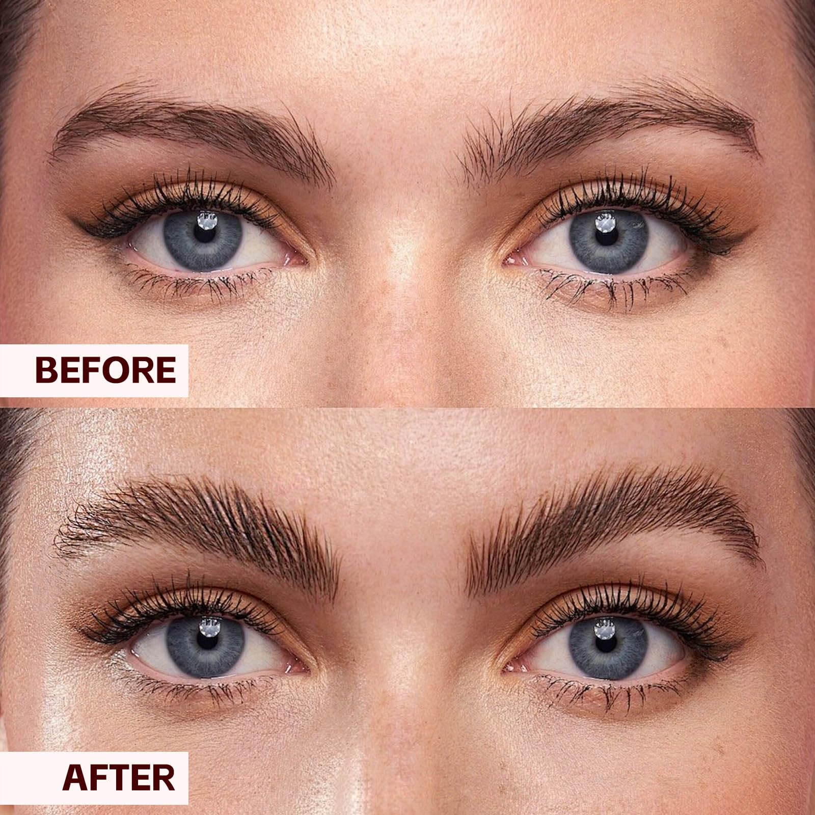 Boobeen Brow Wax Clear – Waterproof Eyebrow Styler with Angled Tip for Long-Lasting Hold
