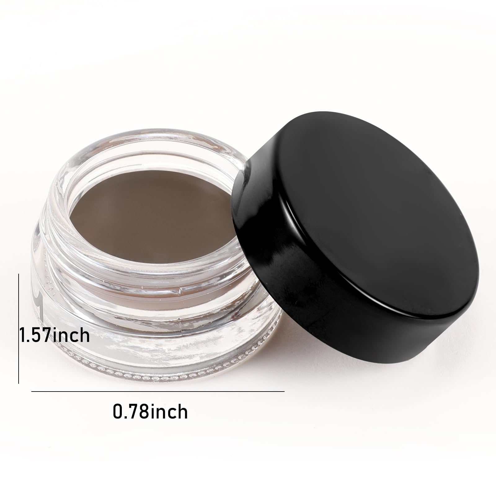 Boobeen 2 Pcs Eyebrow Pomade Cream – Waterproof, Long-Lasting Brow Gel for Natural Brows
