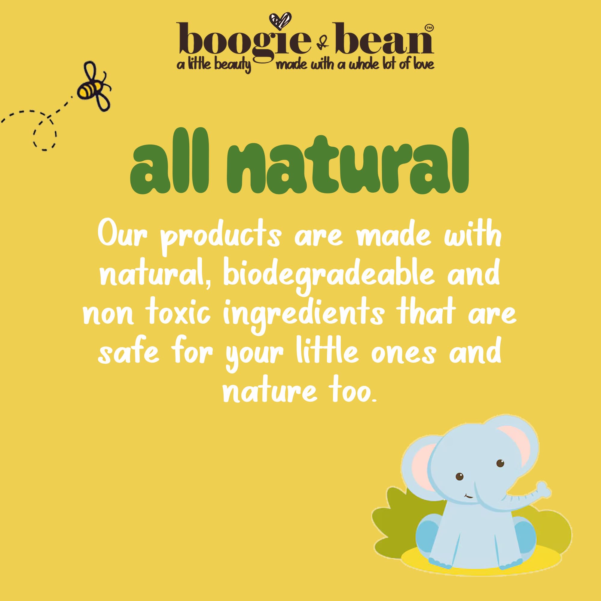 Boogie and Bean Castor Oil – Cold-Pressed, USP, Non-GMO for Skin & Hair